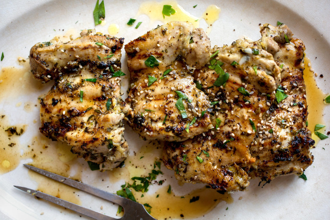 Middle Eastern Herb and Garlic Chicken