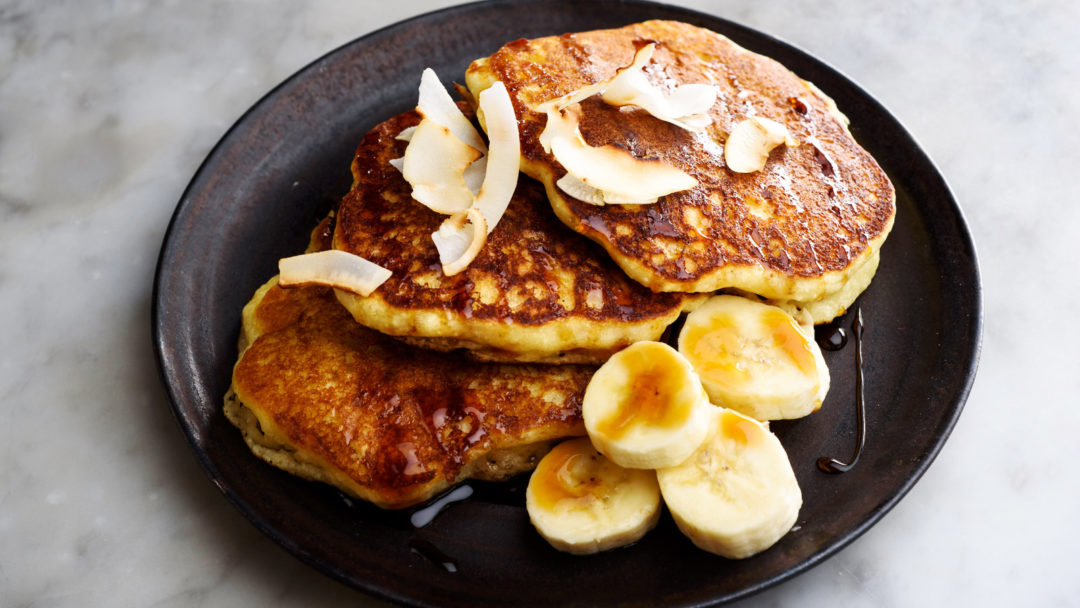 Coconut-Banana Pancakes