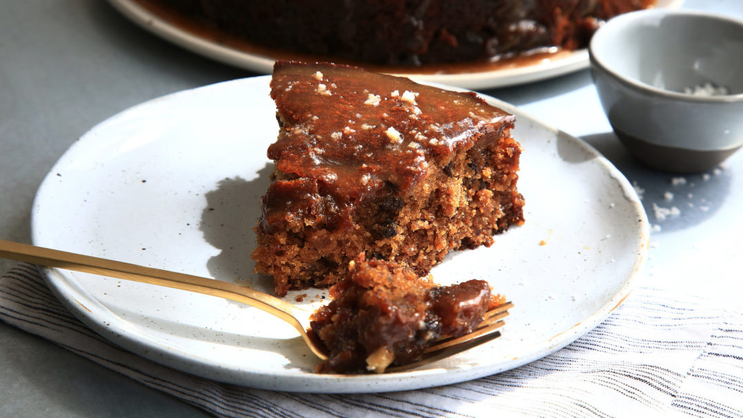 Sticky Toffee Whole-Wheat Date Cake