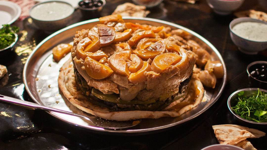 Eprax (Kurdish Stuffed Vegetables and Lamb)