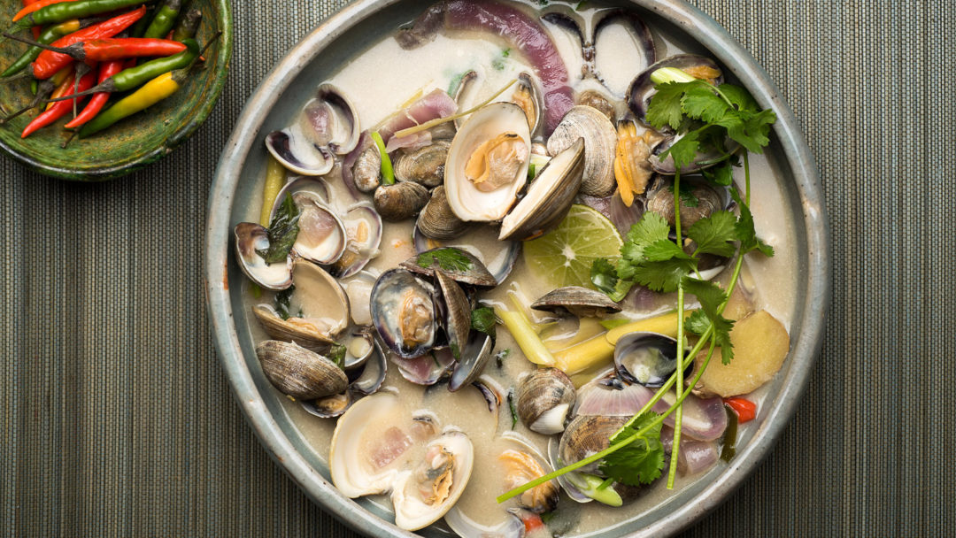 Fragrant Thai-Style Clams in Coconut Broth