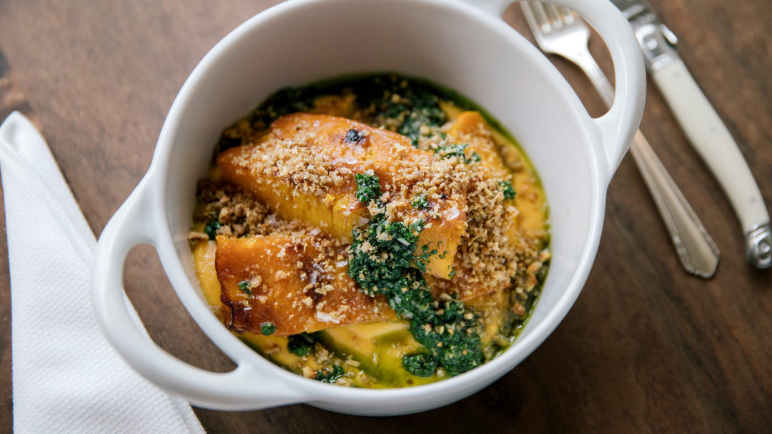 Caramelized Winter Squash With Pumpkin Seed Persillade