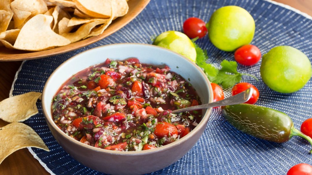 Cranberry Sauce Salsa