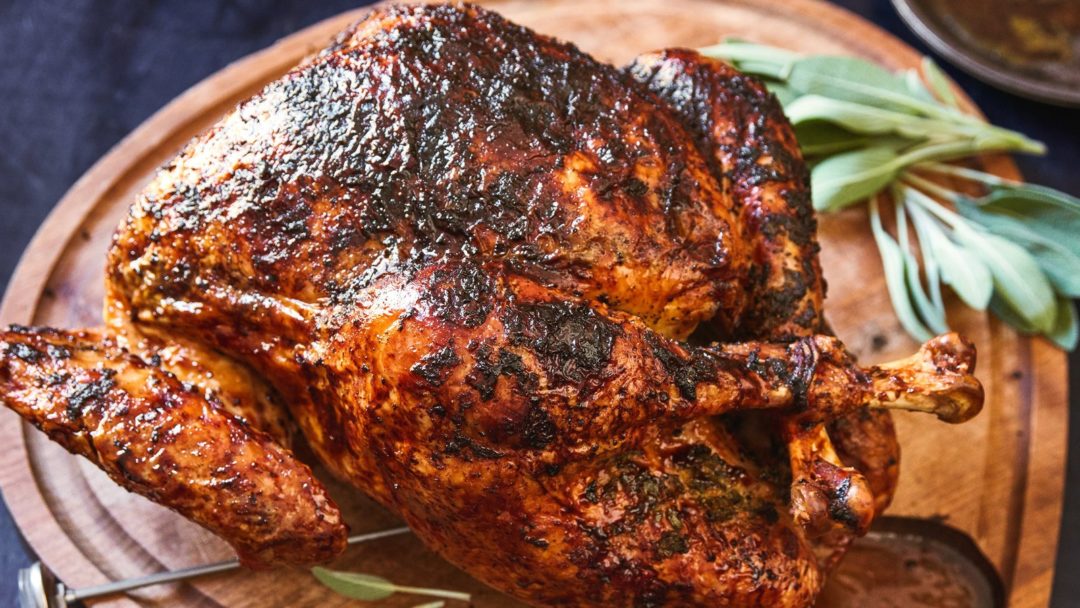 Roast Turkey With Orange and Sage