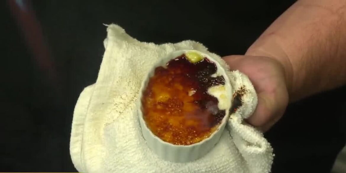 Chef Adams classic creme brulee Chef Adams classic creme brulee