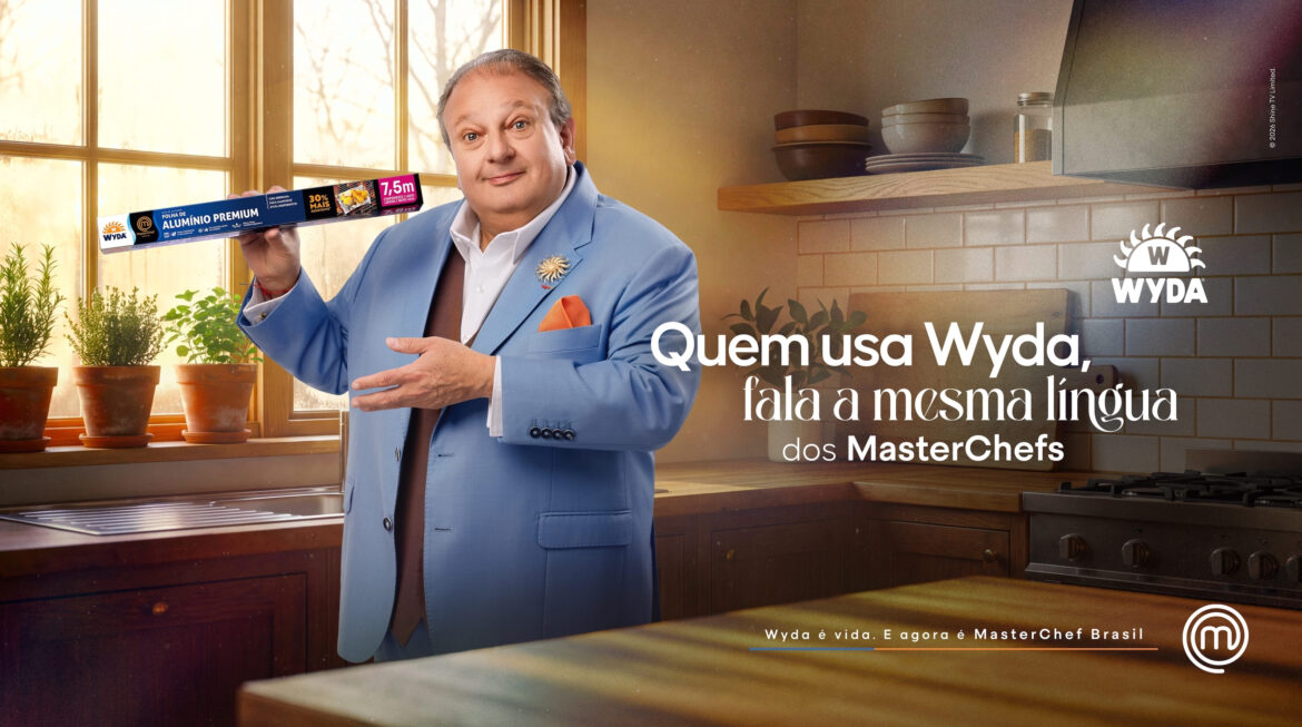With Chef Erick Jacquin, Wyda launches humorous campaign to showcase its MasterChef Brasil line With Chef Erick Jacquin, Wyda launches humorous campaign to showcase its MasterChef Brasil line
