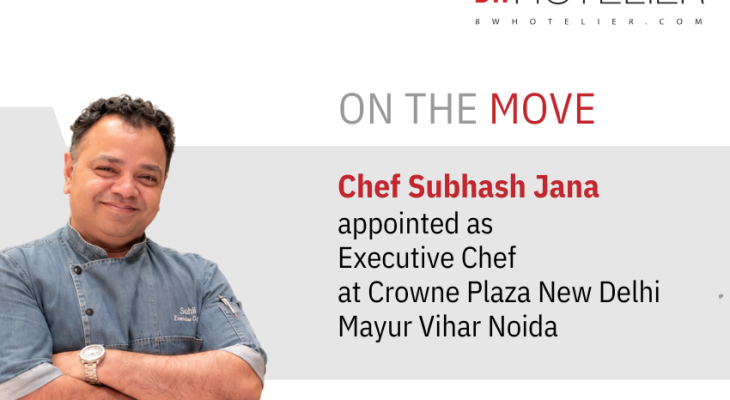 Crowne Plaza New Delhi Mayur Vihar Noida Appoints Chef Subhash Jana as Executive Chef Crowne Plaza New Delhi Mayur Vihar Noida Appoints Chef Subhash Jana as Executive Chef