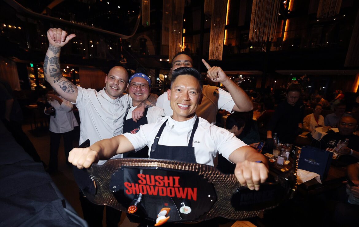 Two chefs, two trophies at first-ever Sushi Showdown Two chefs, two trophies at first-ever Sushi Showdown
