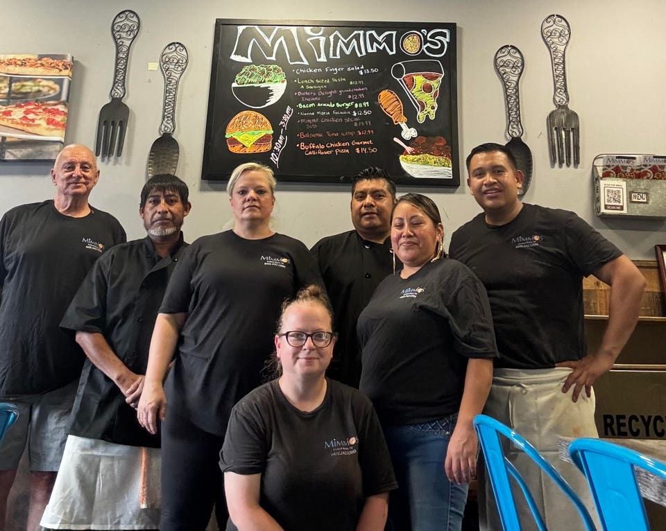 From left to right: Jim, Juan, Carrie, Kelly, Everardo, Gloria, and Moises.
