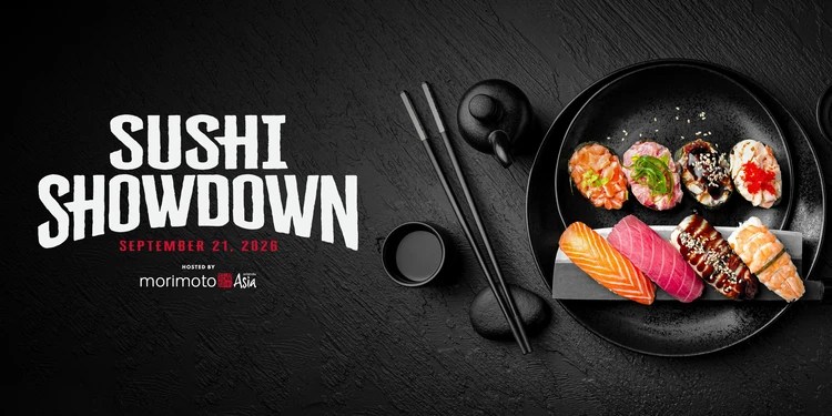 Inaugural Sushi Showdown hits Morimoto Asia in September Inaugural Sushi Showdown hits Morimoto Asia in September