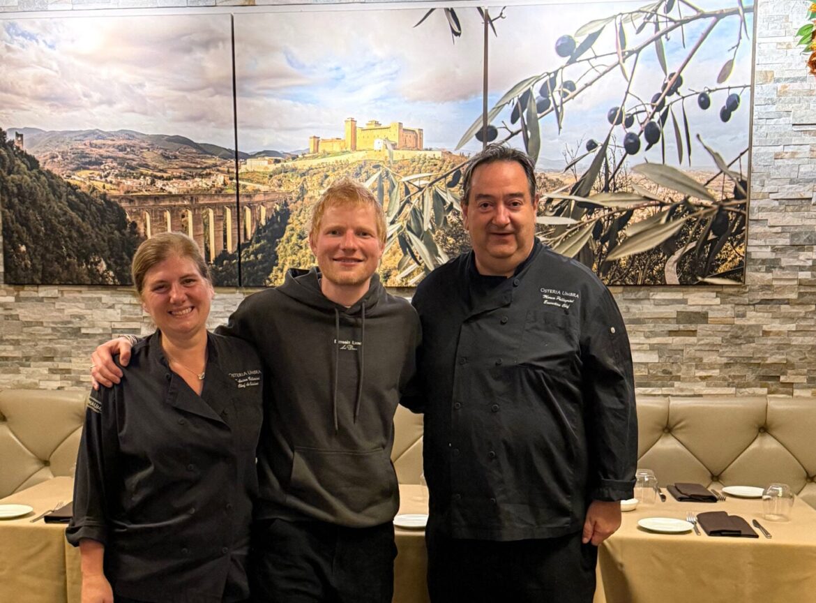 Ed Sheeran dines at Smithtown restaurant ahead of MetLife shows