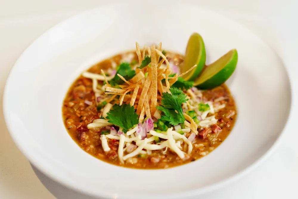Perry's Steakhouse & Grille White Bean Pork Chili