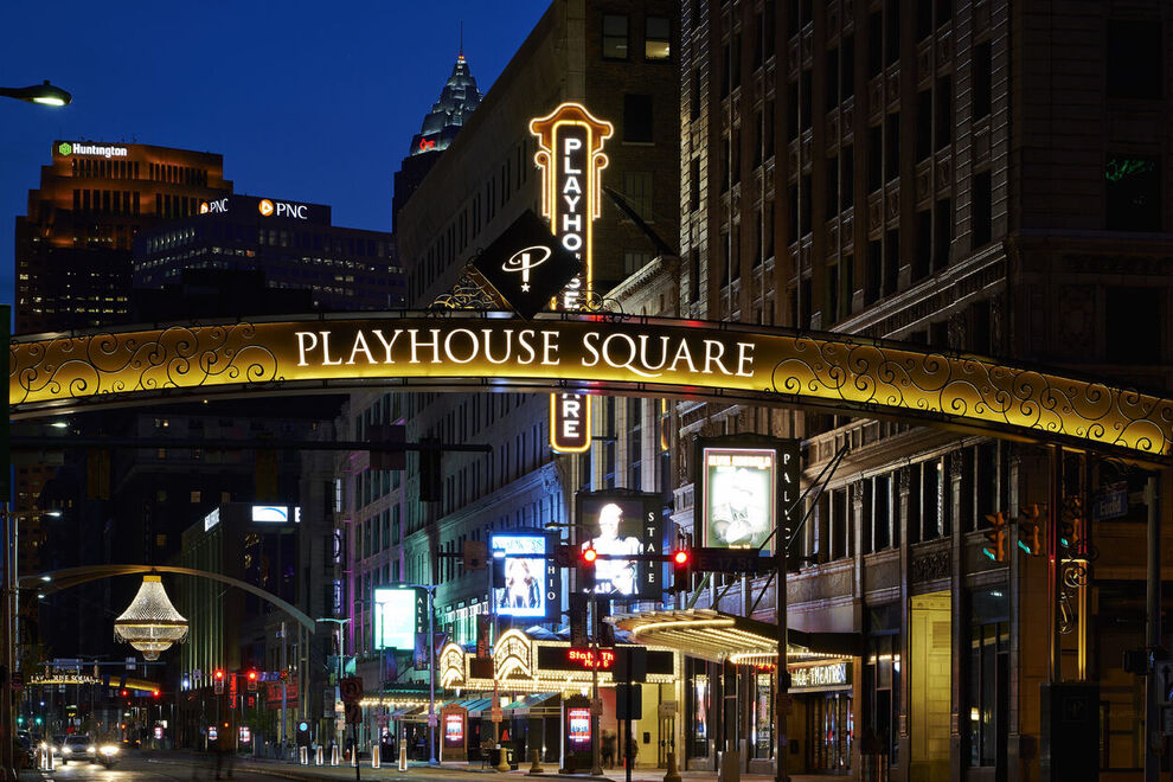 Visit Playhouse Square for performing arts