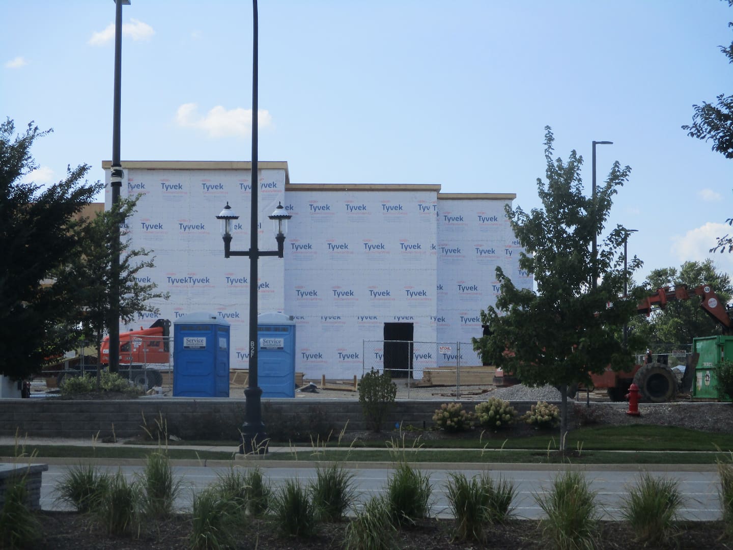 Construction continues at The Boulevard Place, a mixed-use development located at a site that is in both Joliet and Plainfield at the interchange of Interstate 55 and U.S. 30. Aug. 3, 2026