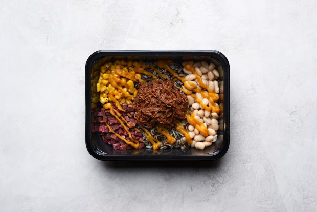 A ready-to-eat Bison Posu Bowl delivery meal developed by Denver's Tocabe restaurant. (Photo courtesy of Tocabe)