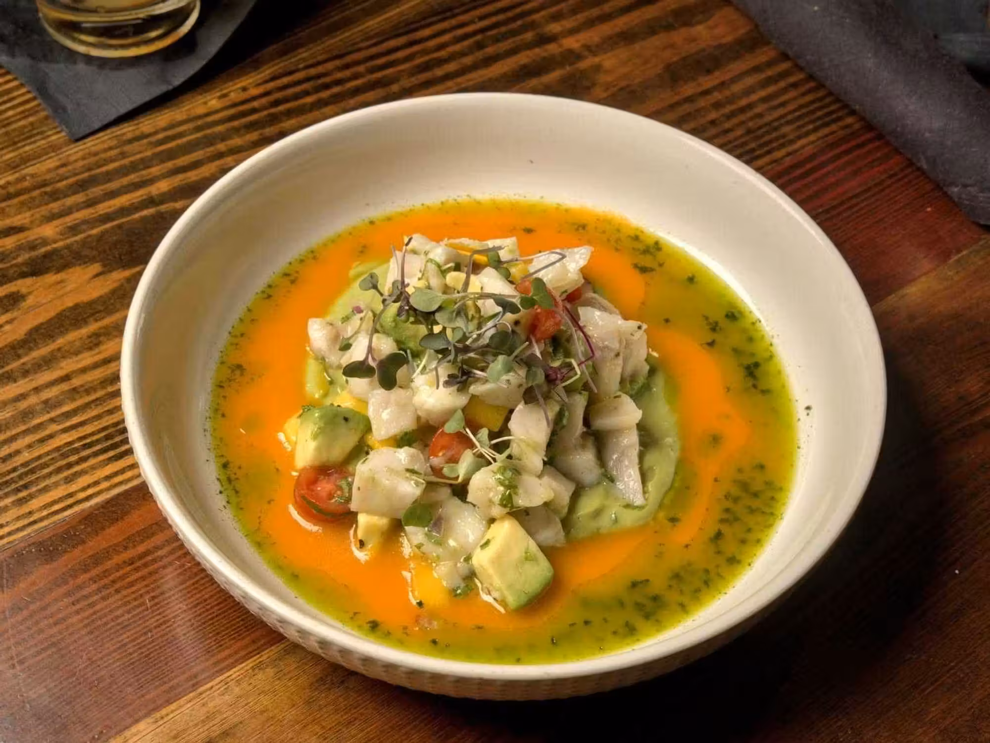 Pacific red snapper ceviche