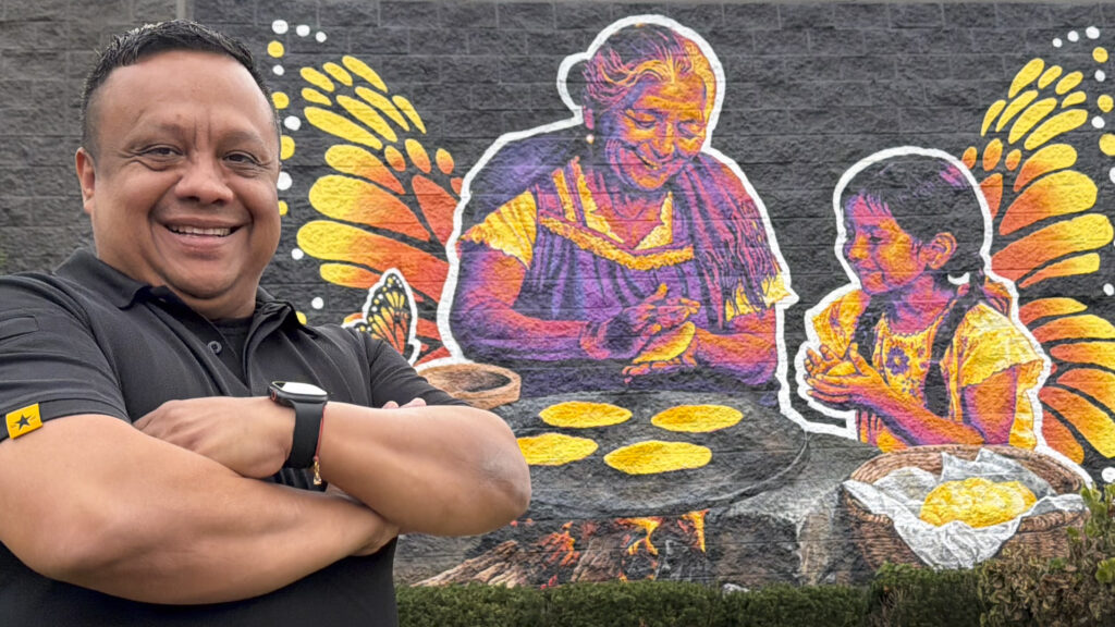 The new Maize mural in Champaign tells a story of food, family and culture The new Maize mural in Champaign tells a story of food, family and culture