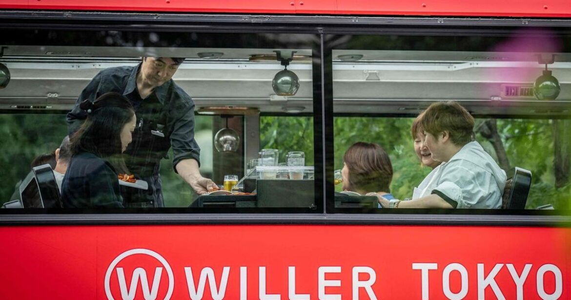 Tokyo sushi bus tour launches with conveyor-belt dining Tokyo sushi bus tour launches with conveyor-belt dining