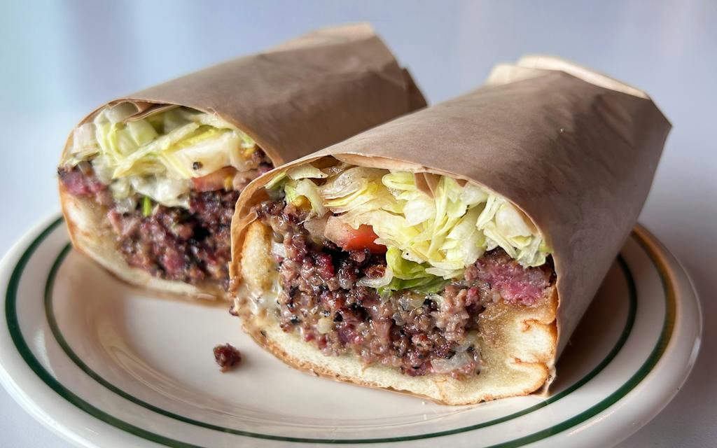 photo of sandwich cross section