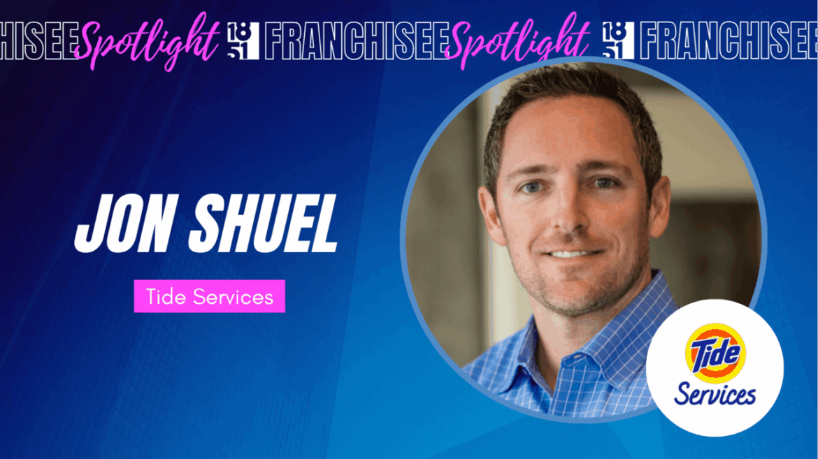 Tide Cleaners Franchisee Jon Shuel Builds 11-Store Business 1851 Franchise Logo