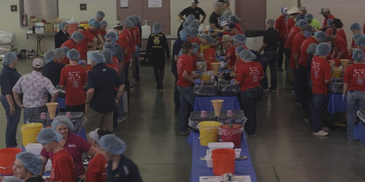 Missouri agriculture students aim to pack 250,000 meals for charity in honor of America 250