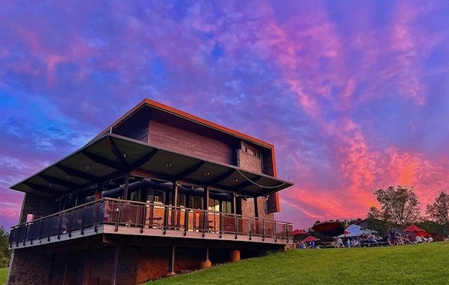 Virginia winery has honed its theme — Family, Friends and Food — to perfection Virginia winery has honed its theme — Family, Friends and Food — to perfection