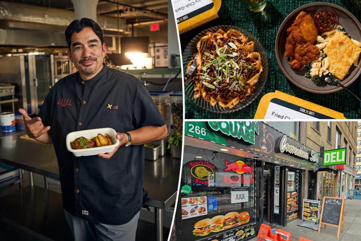CookUnity NYC bodega pop-up offers free meals from celebrity chefs