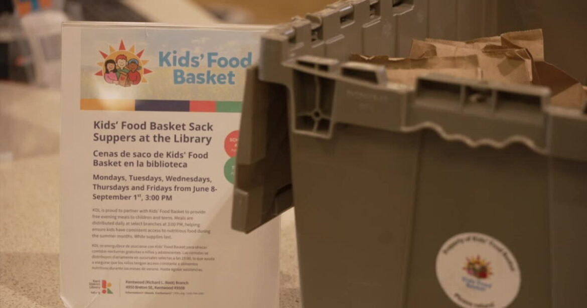 Free kids' meals available at select KDL branches this summer