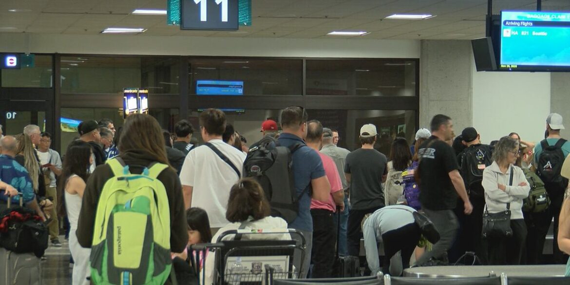 Thanksgiving rush hits Hawaii with packed airports and stores Thanksgiving rush hits Hawaii with packed airports and stores