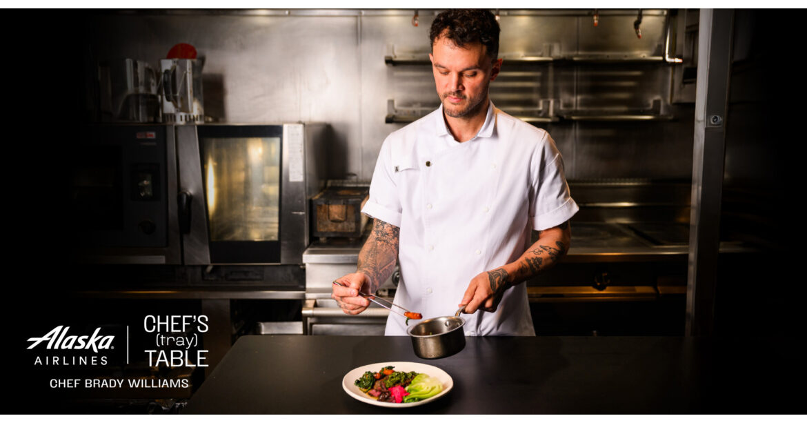 Alaska Airlines launches new era of inflight dining with Chef’s (tray) Table Alaska Airlines launches new era of inflight dining with Chef's (tray) Table