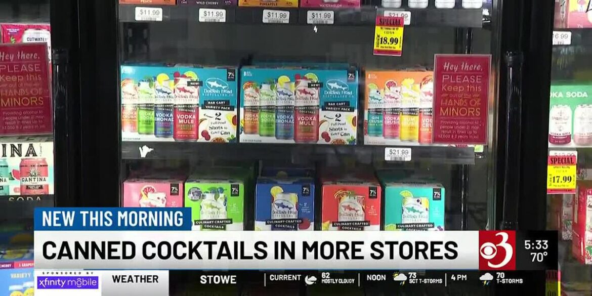 Ready-to-drink cocktails hit grocery store shelves Ready-to-drink cocktails hit grocery store shelves