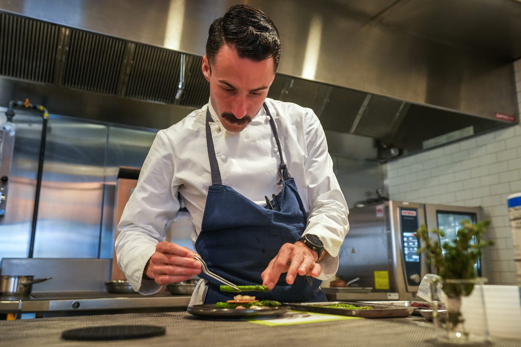 Claudine chef/owner Josh Finger believes the lens of Michelin inspectors will go beyond Boston. He's optimistic about this first step bringing the dining guide to New England.