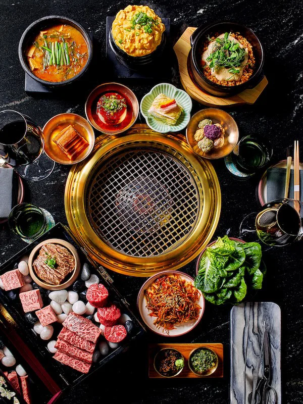 A spread of food at The Dancing Pine at Sakura Novi, part of metro Detroit dining news for July 2026