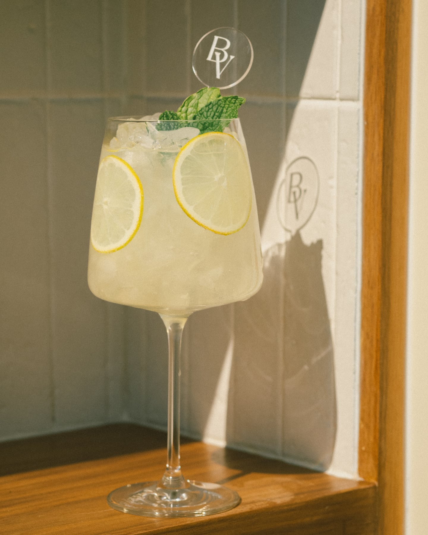 A spritz from Bevi e Vivi, an Italian-inspired mobile cocktail bar that will soon have a sister brick-and-mortar, Bevi Bar, in Providence.