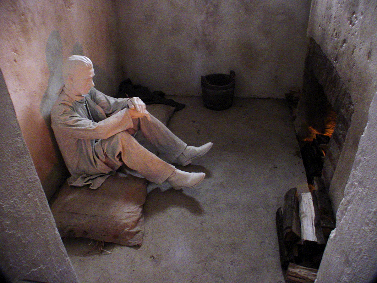 A cell at Burlington County Prison in Mount Holly, NJ