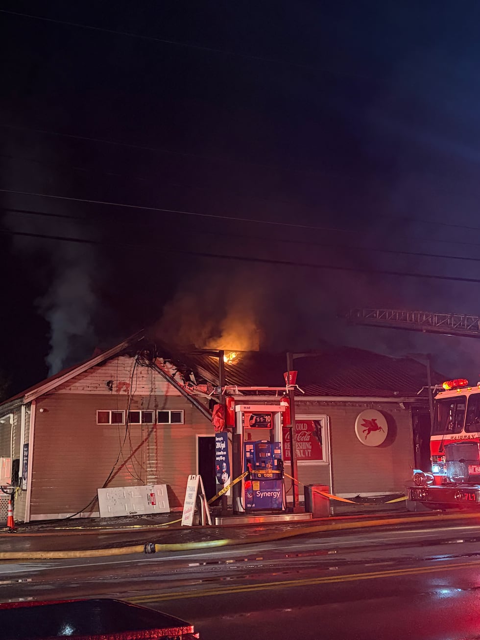 The second fire in as many nights burns at Nan's Deli and Grocery in Fairfax.