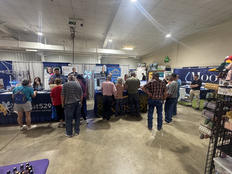 The Kansas State Treasurer held an unclaimed property event at the Kansas State Fair.