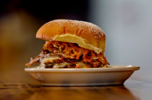 Virginia Beach's new burger restaurant Simply George's The Winner. As seen Wednesday, December 3, 2025. (Stephen M. Katz/The Virginian-Pilot)