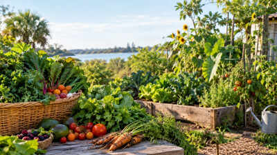 In 2019, a Florida activist grew or foraged his food to test whether he could live without grocery stores; he completed one year without a grocery store