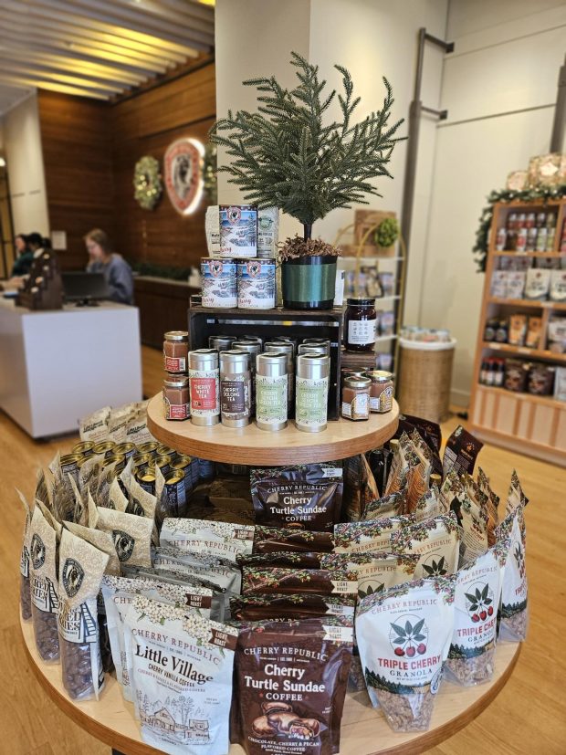 Cherry Republic has opened at Partridge Creek Mall offering 200 unique cherry products. (PROVIDED PHOTO)