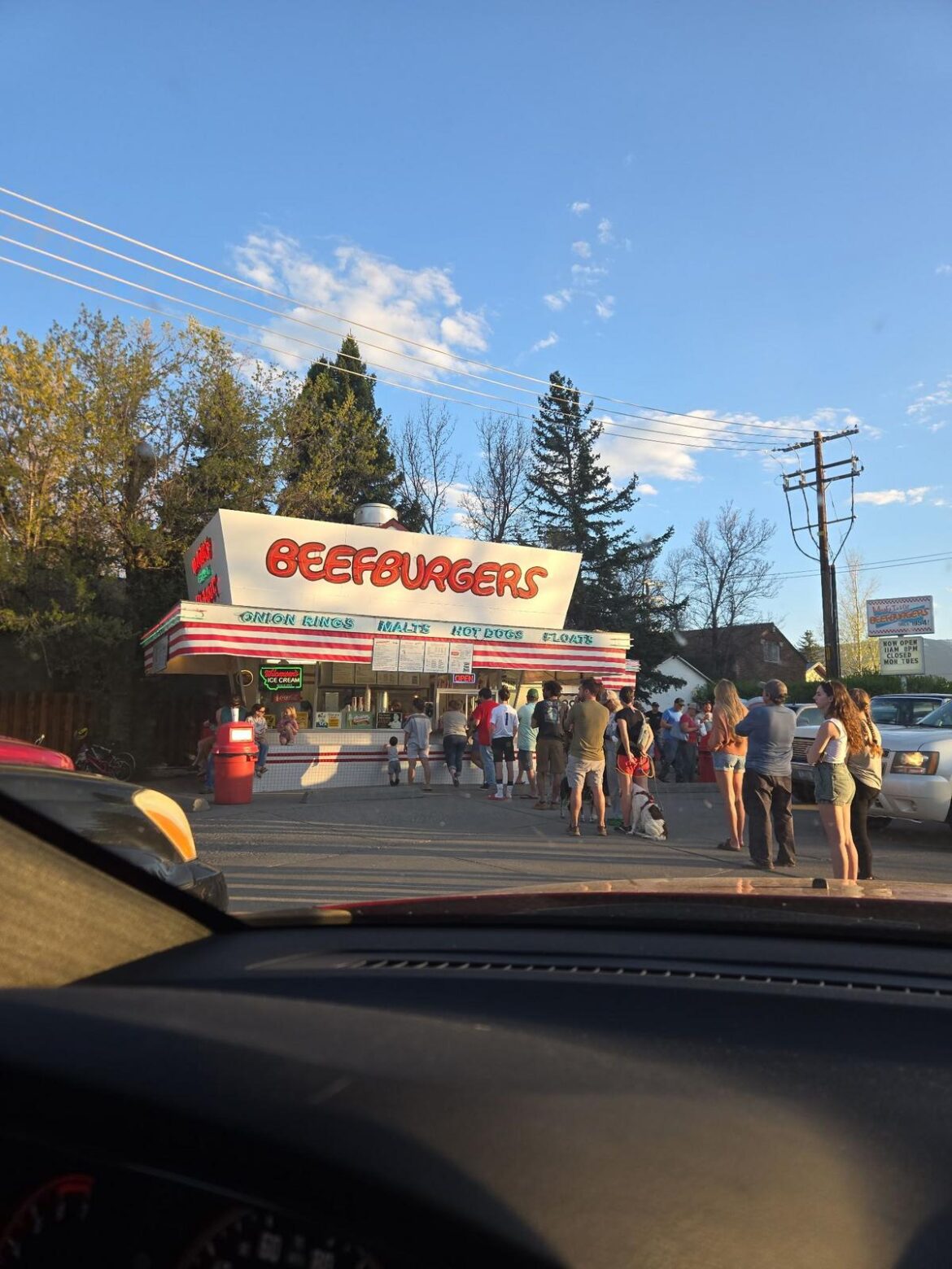 Why People Line Up At Marks In & Out In Livingston, Montana Why People Line Up At Marks In & Out In Livingston, Montana