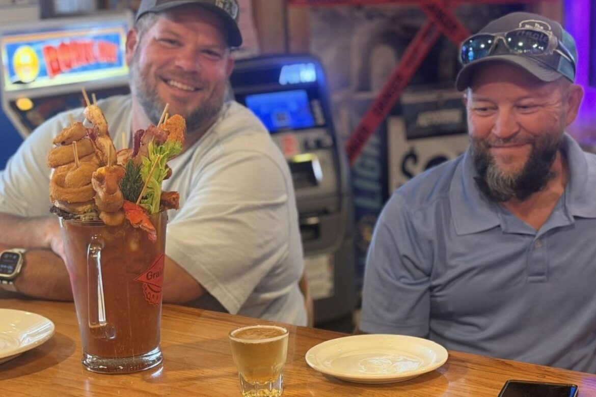 Wahkon's Tulibee Tavern Serves A 64-ounce Bloody Mary