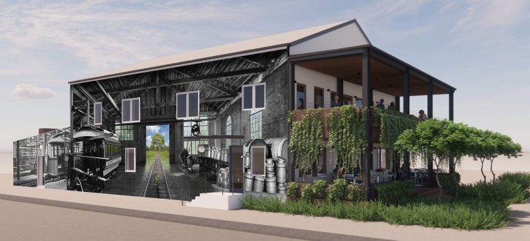 Opus Restaurant To Host Mural Dedication – Town Square Delaware LIVE Exterior Mural Phillip Adams scaled
