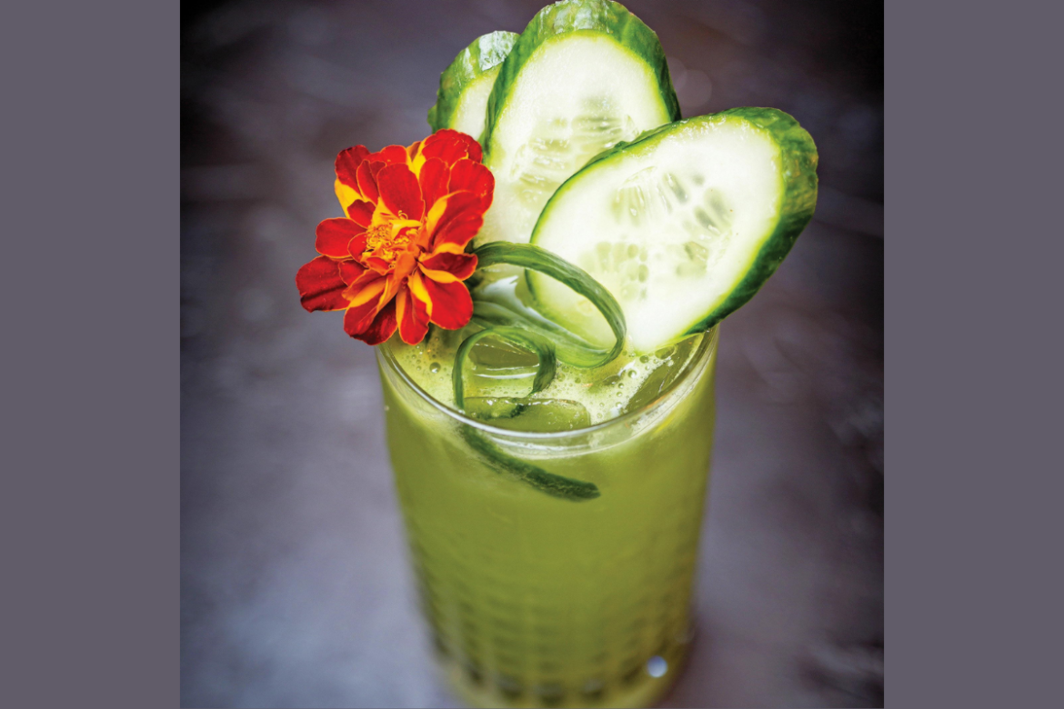Botanical Cocktails Bloom at Delaware Restaurants The Federal cocktail