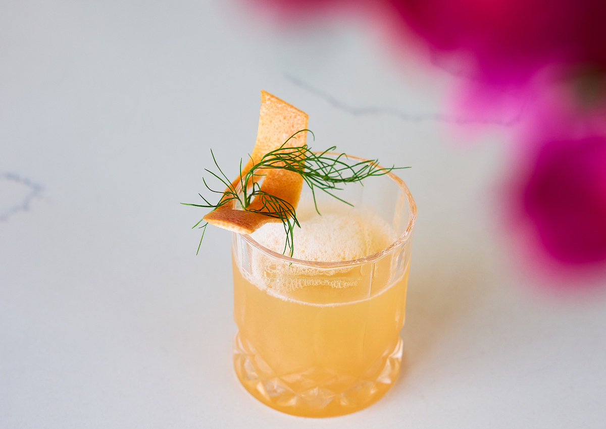 Zanti Cucina Italiana is featuring bartender Aaron Foster’s award-winning Apprendista cocktail throughout October after it took top honors at the 2026 Houston Summer Craft Clash. | Photo by Zanti