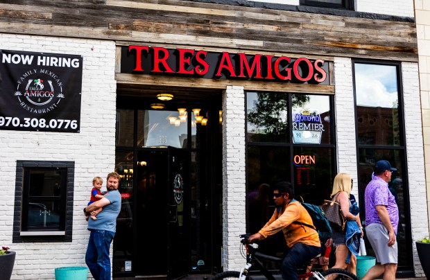 People come and go from Tres Amigos in Greeley on Thursday, June 4, 2026. (Brice Tucker/Staff Photographer)