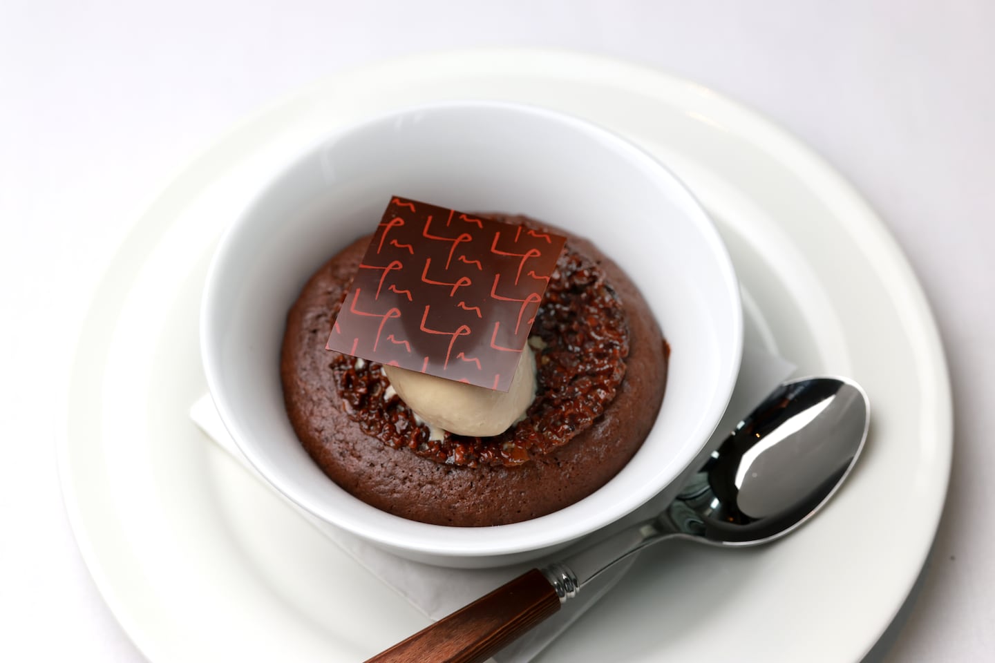 Chocolate mousse at LPM.
