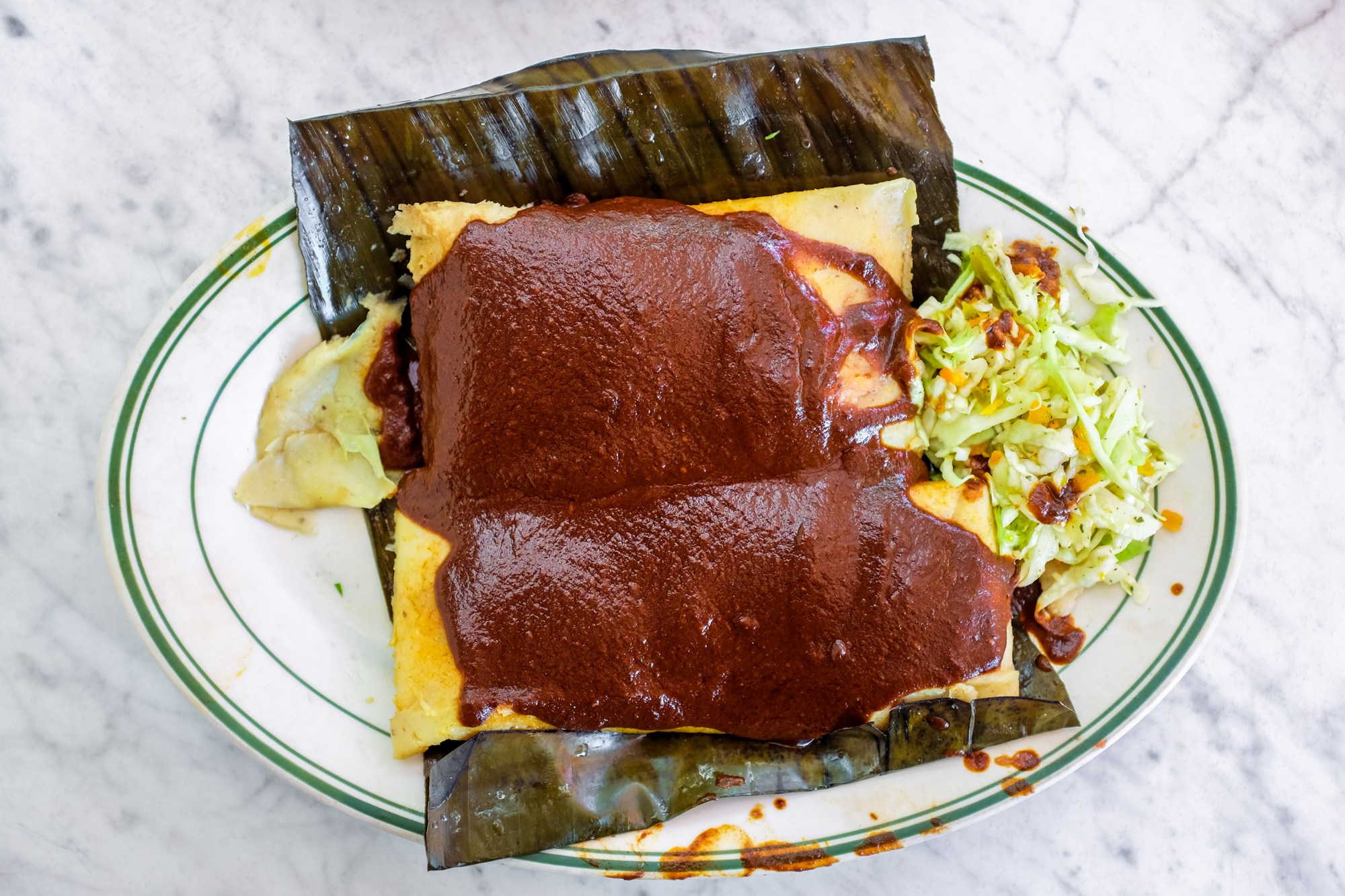 Tamales at El Molino Central