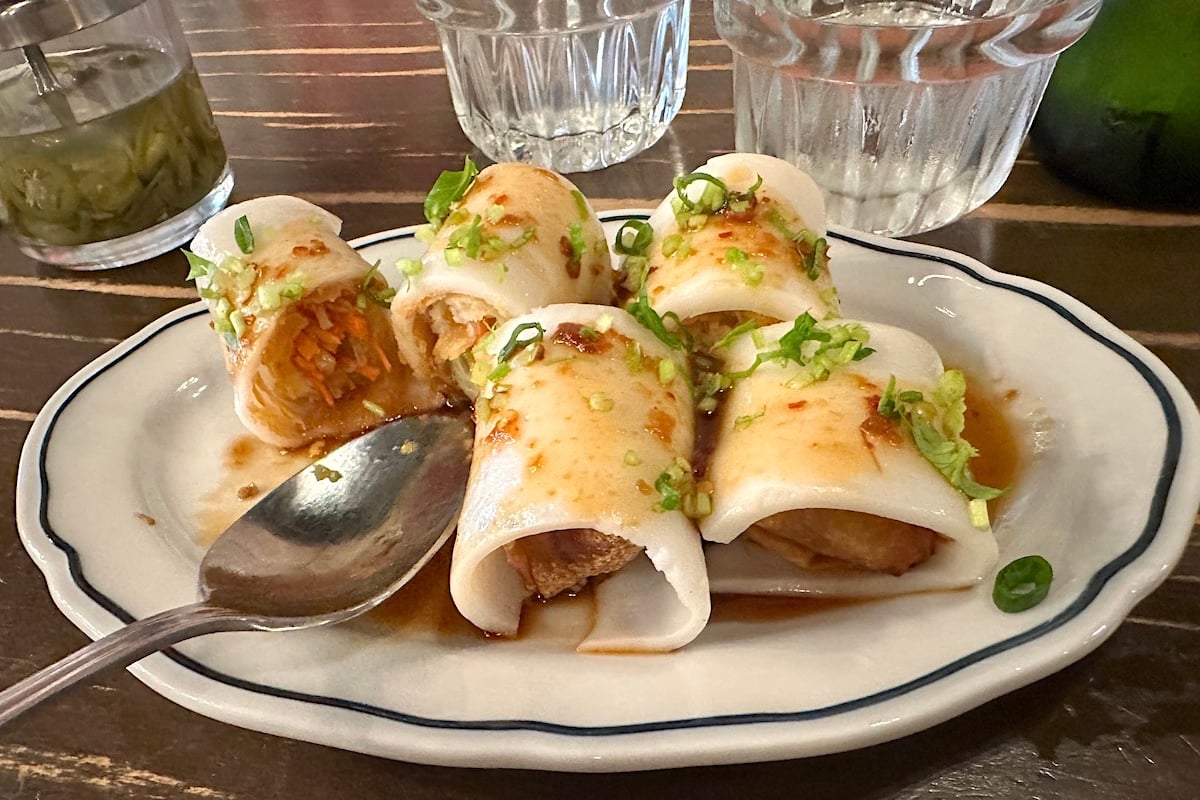 Lumpia rolled in Look Fun 