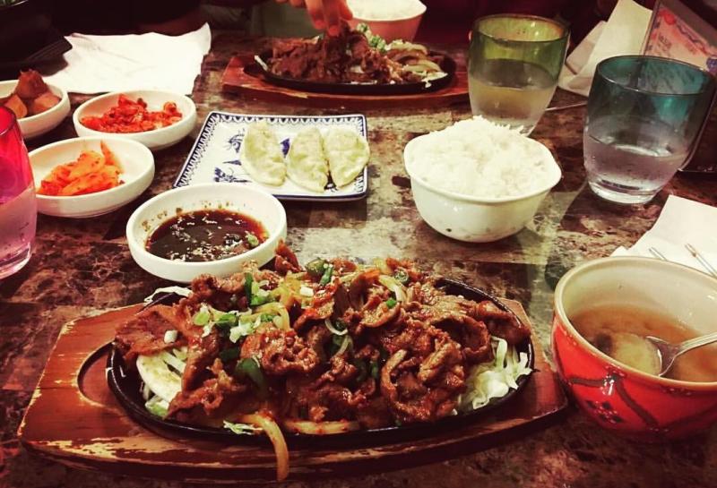 Various dishes from Korea Restaurant In Bloomington, IN